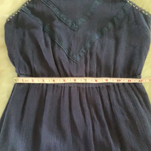 BLEUH CIEL Navy Boho Mini Dress - Picture 10 of 11